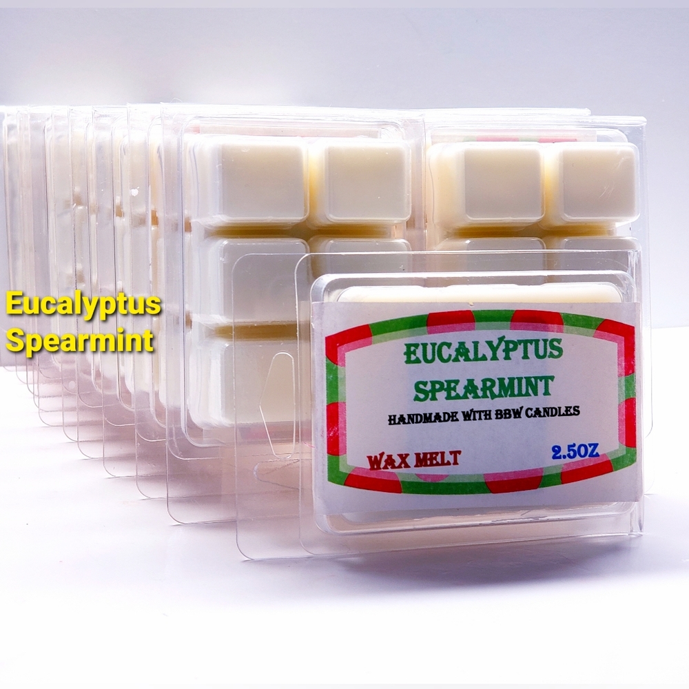EUCALYPTUS SPEARMINT -Bath & Body Works Candle Wax Melts- $8 per pack
